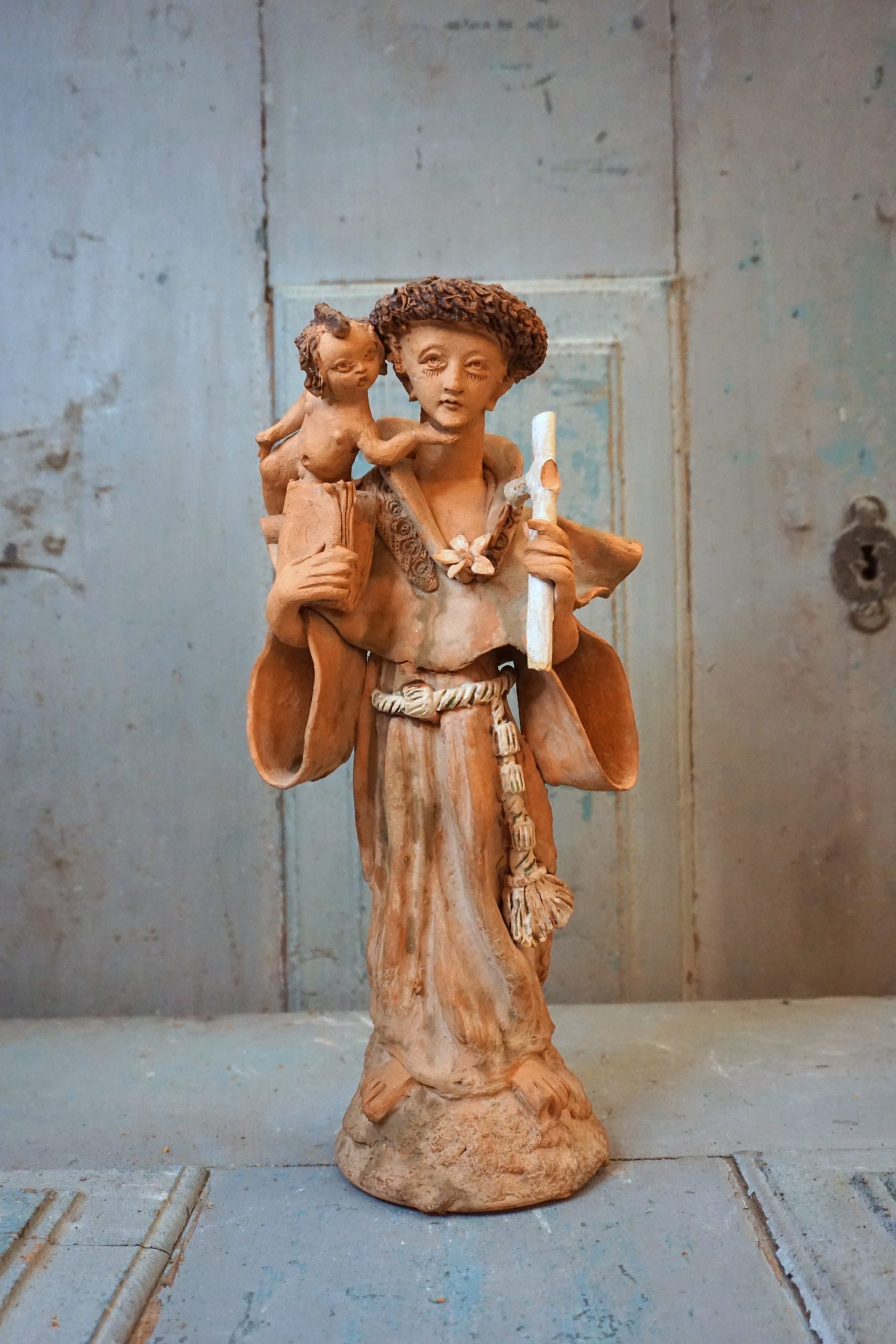Saint Anthony with Baby Jesus - José Franco