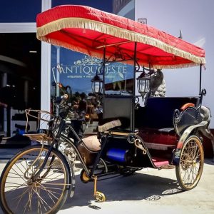 Vintage motorized tricycle