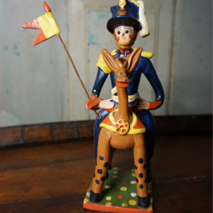 Soldado com bandeira