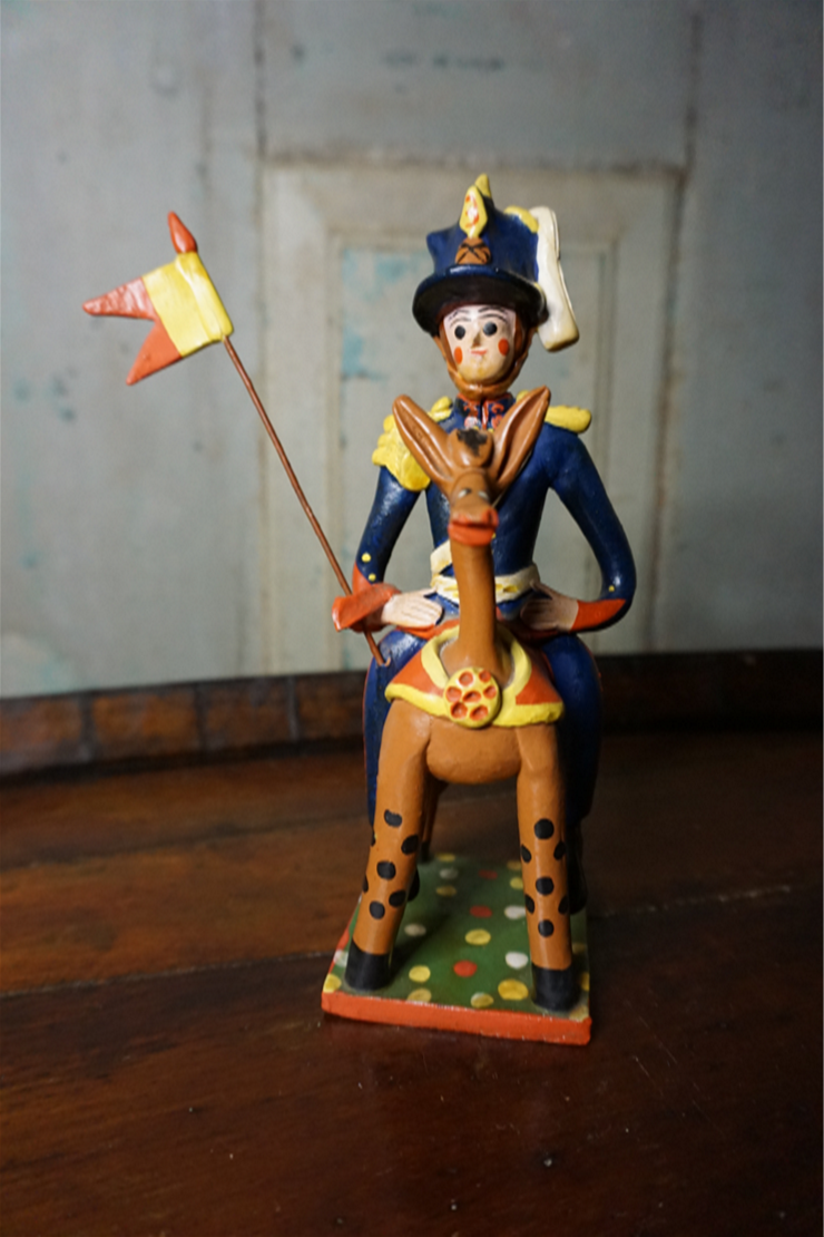 Soldado com bandeira