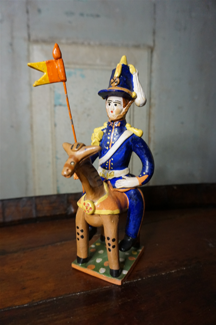 Soldado com bandeira