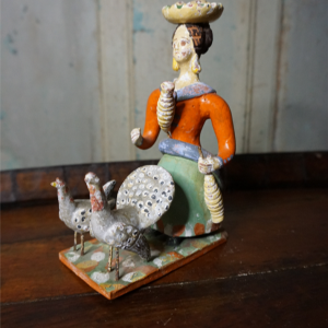 Fiandeira com perús