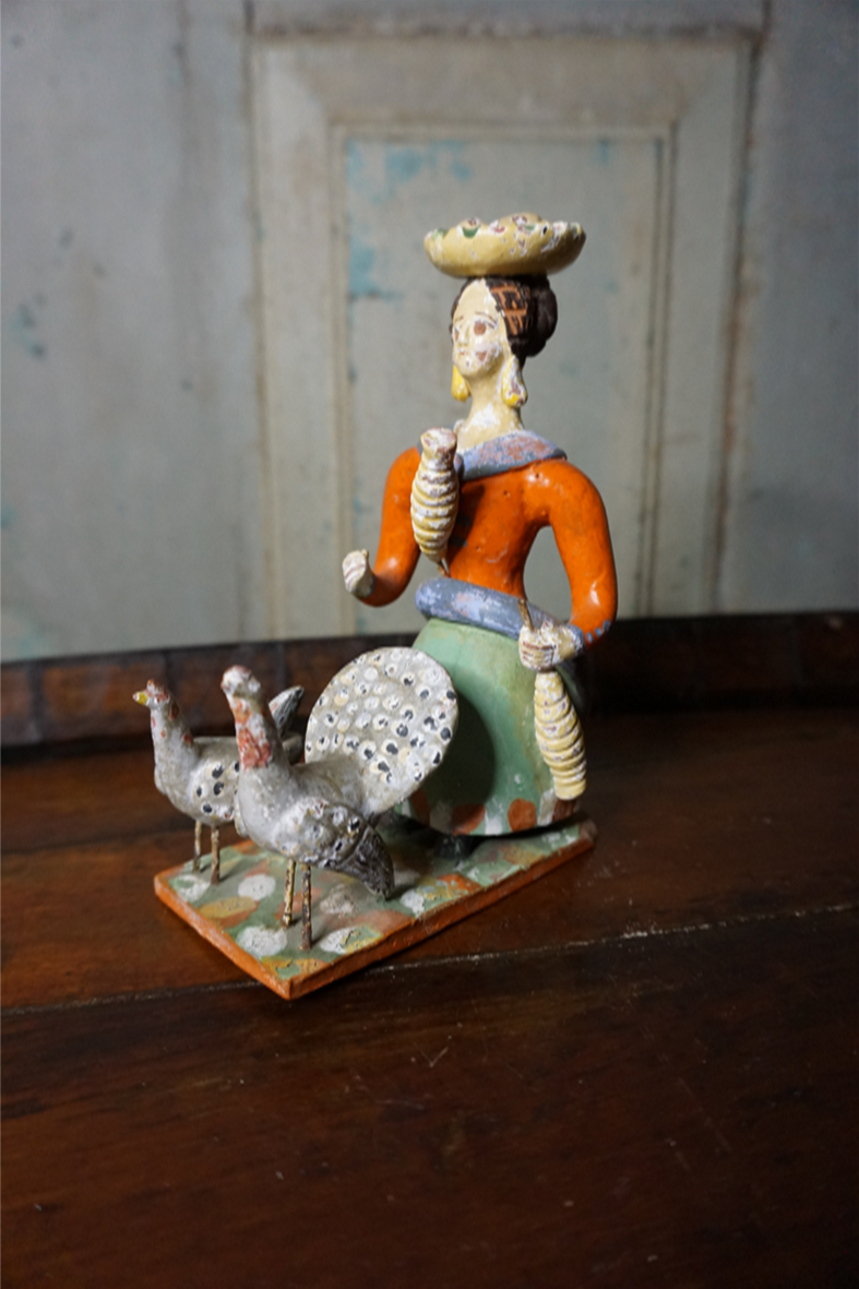 Fiandeira com perús
