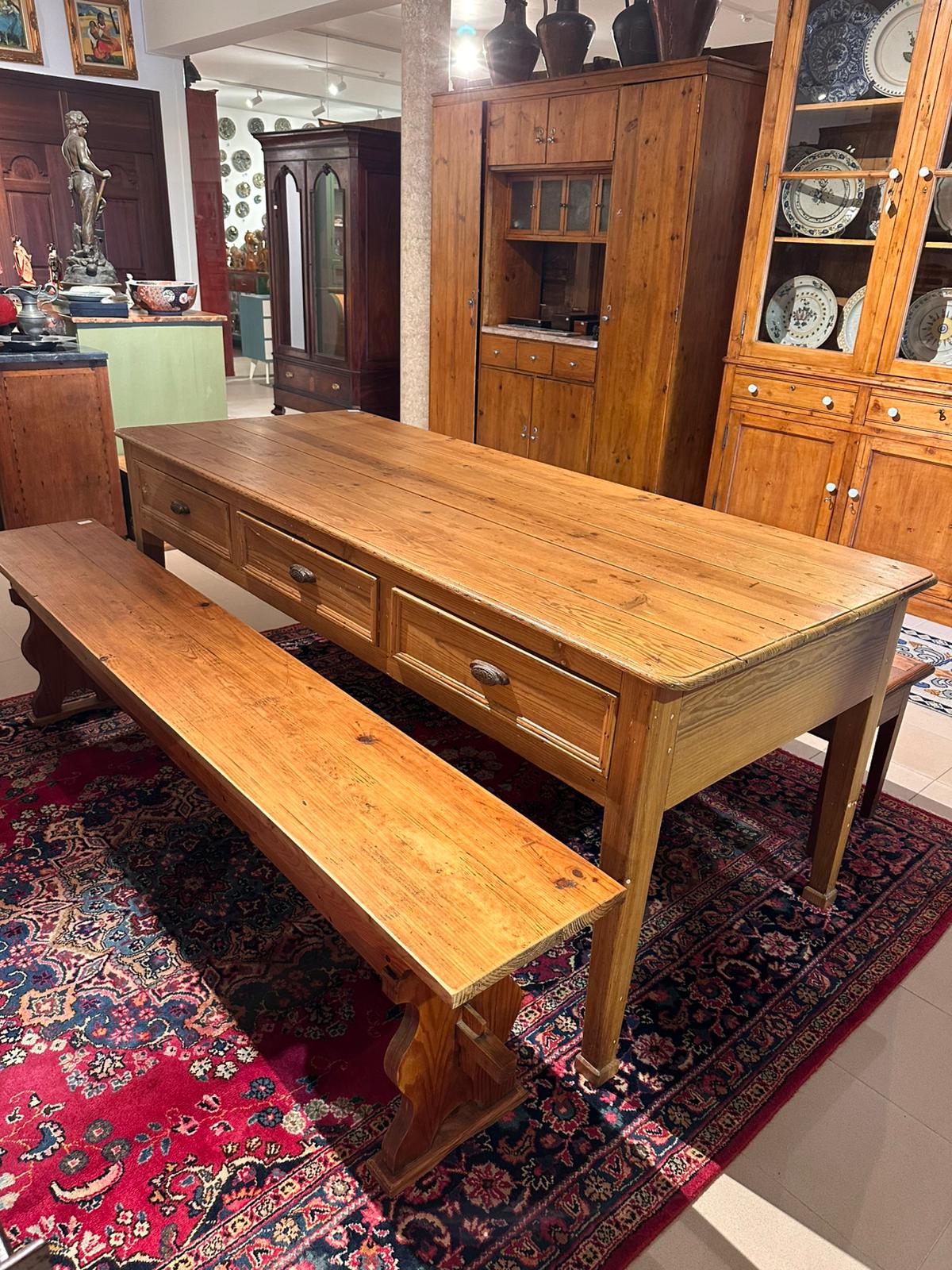 Table with drawers
