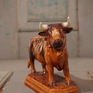Bull toothpick holder