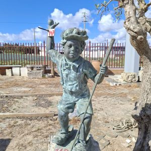 Bronze statue