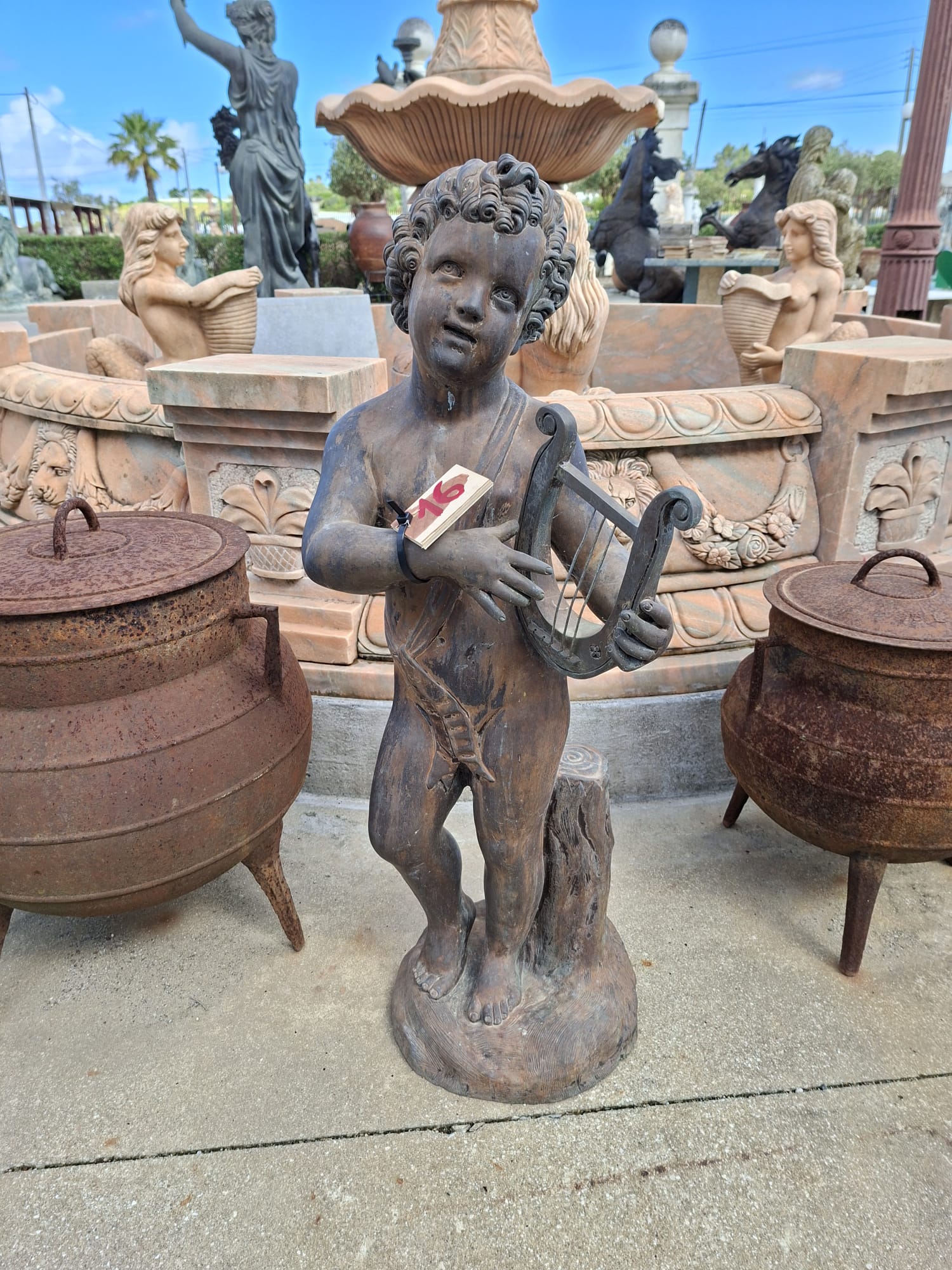 Boy in bronze