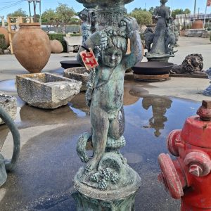 Bronze fountain