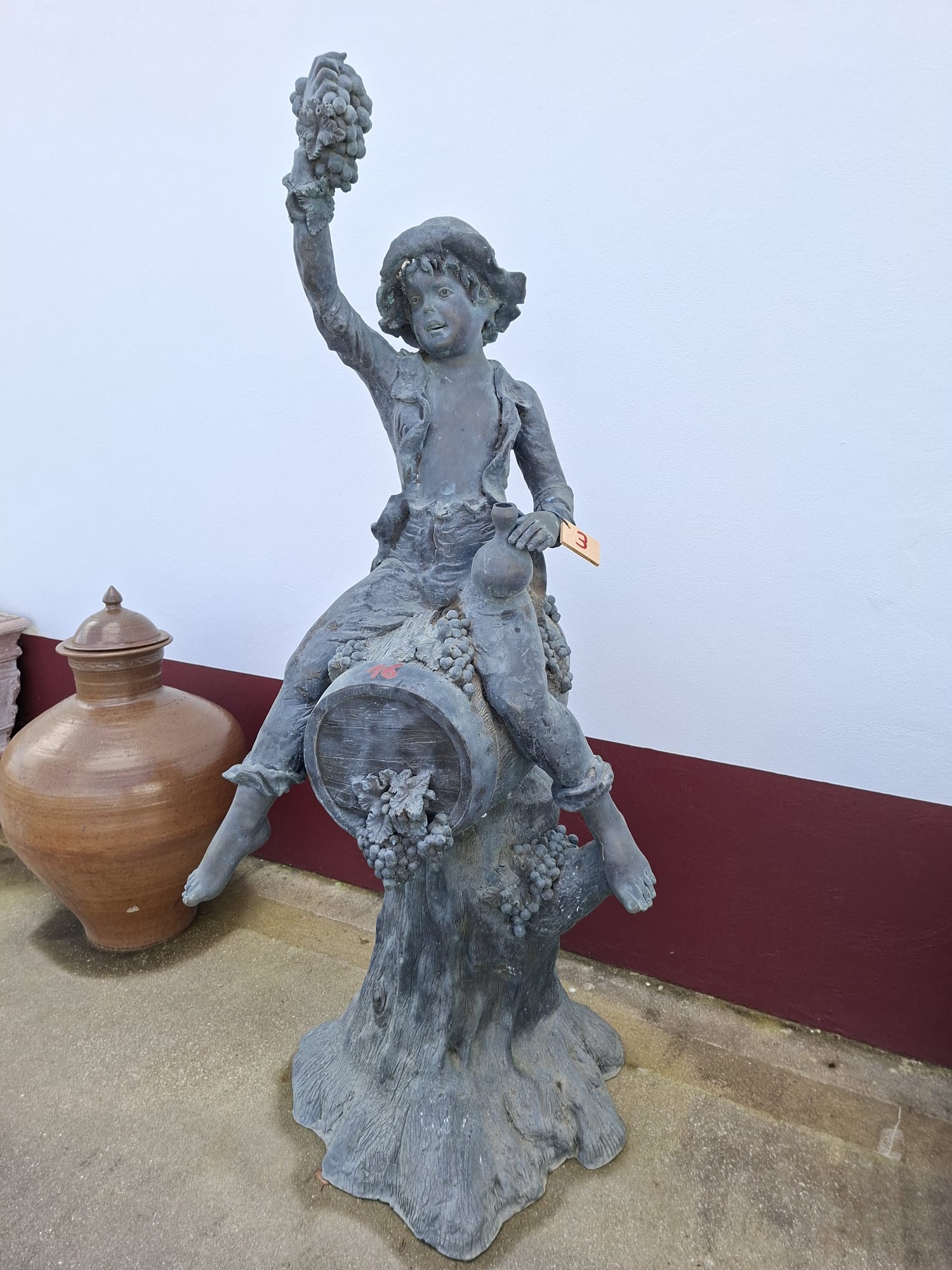 Estátua em bronze