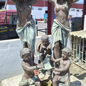 Bronze fountain