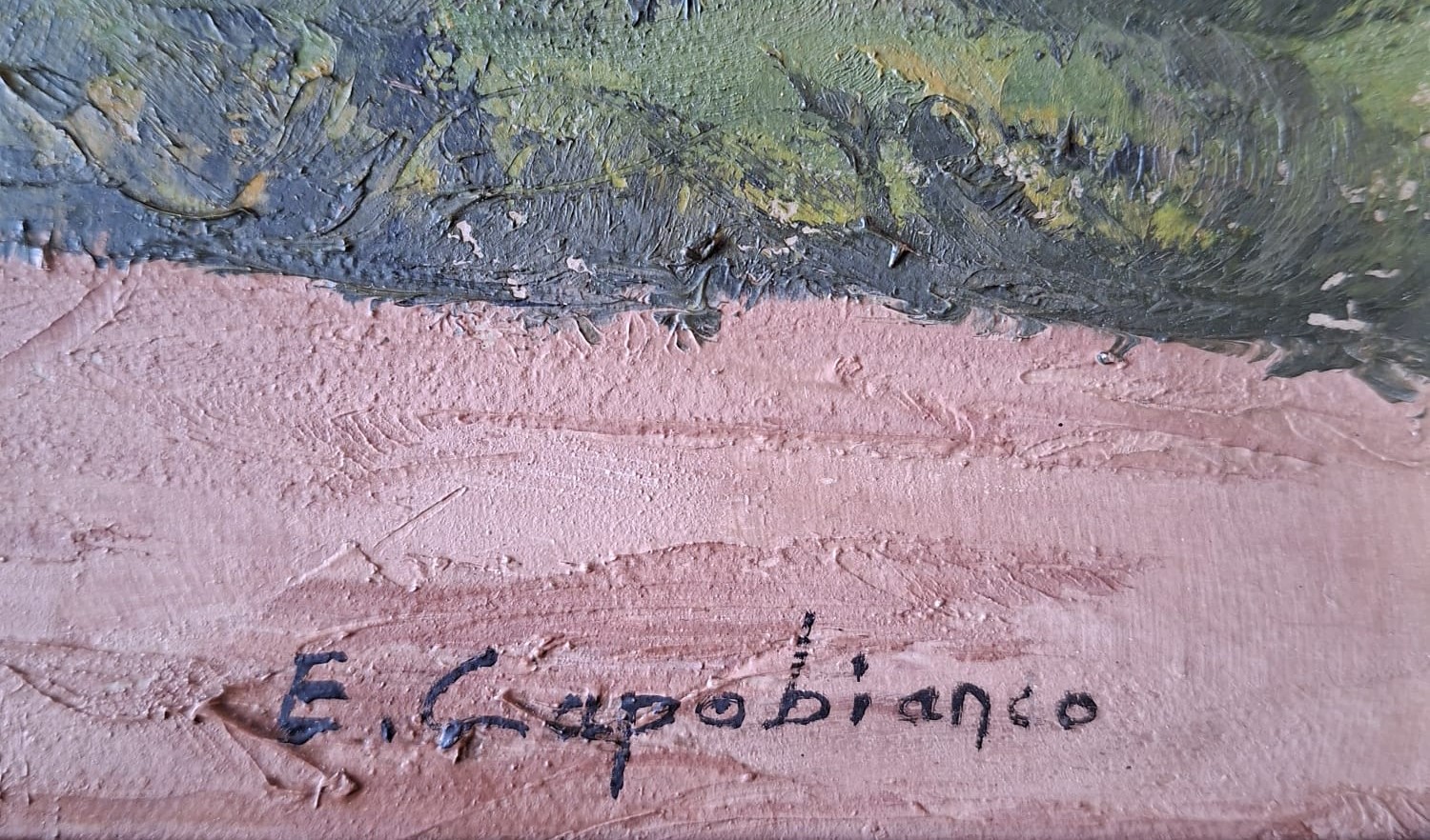 Painting by Ernesto Capobianco