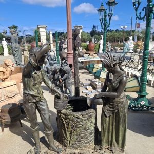 Bronze statue