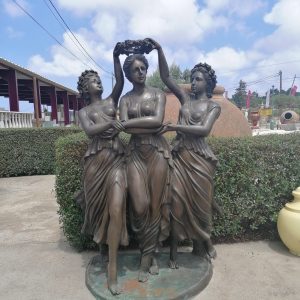 Bronze statue