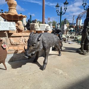 Bronze boar