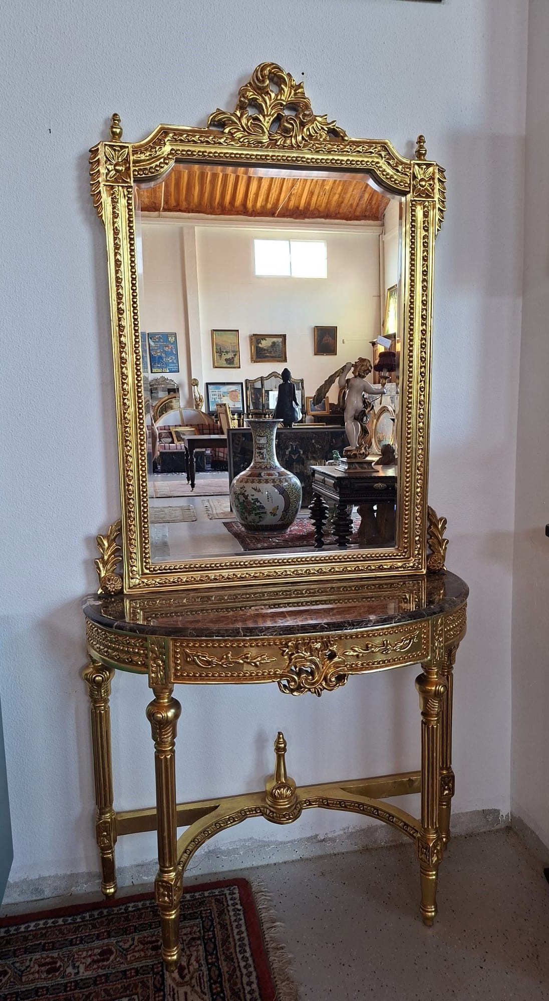 Sideboard with mirror