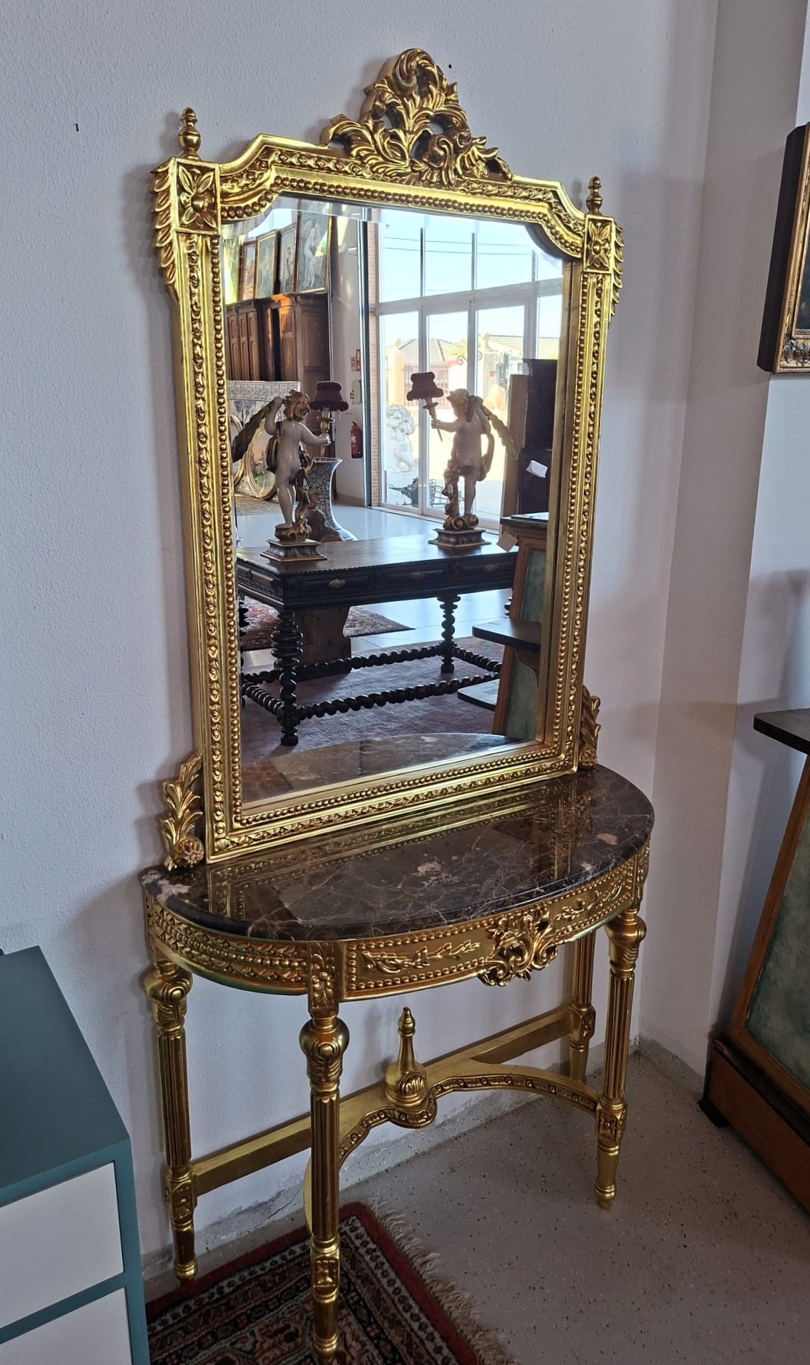 Sideboard with mirror