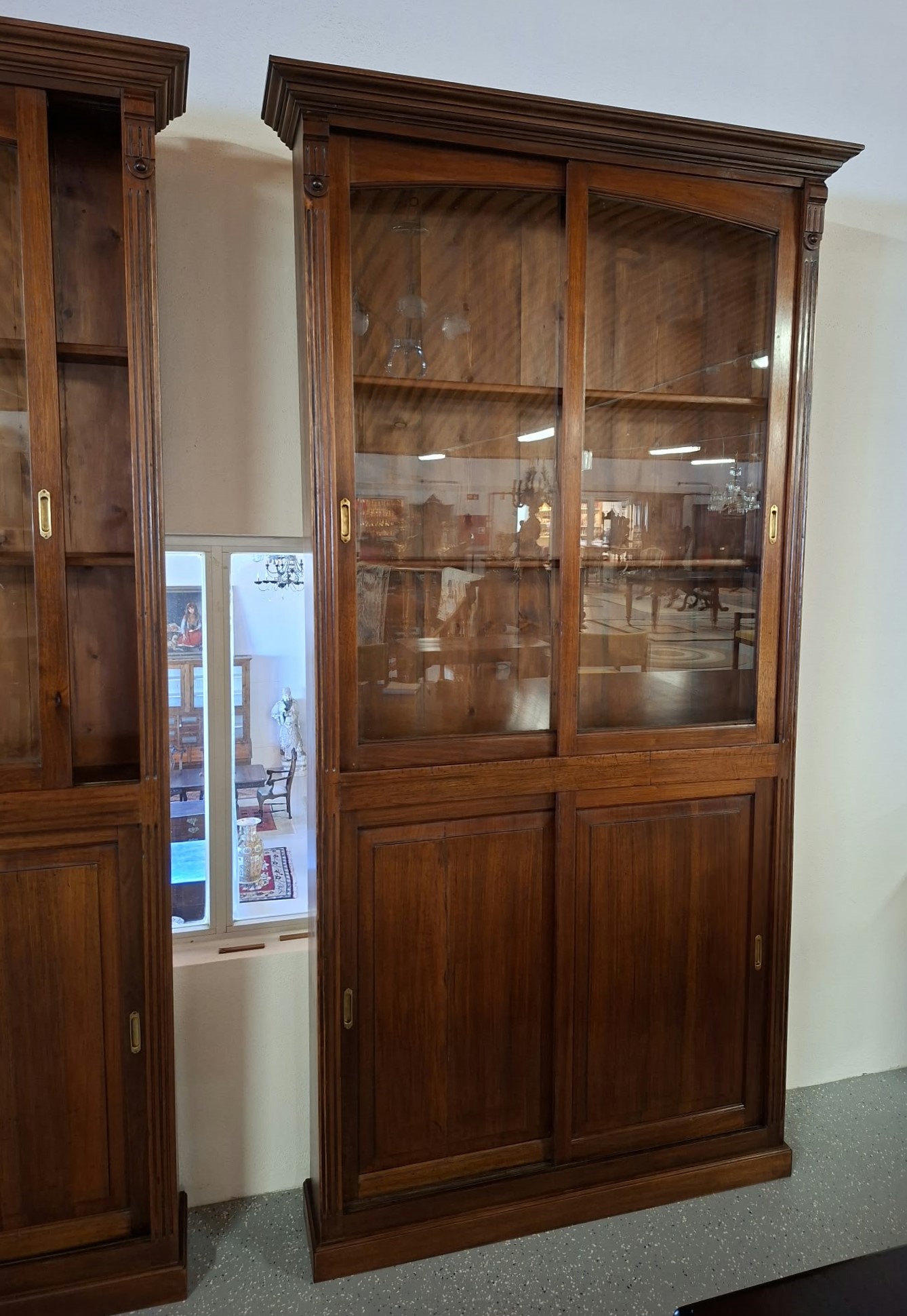 Pair of Display Cabinets